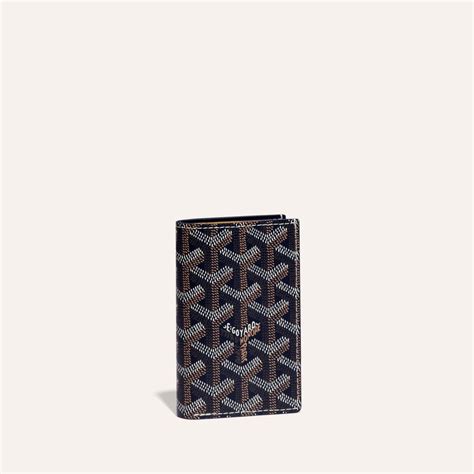 goyard slot wallet monogram chevron grey|goyard st pierre wallet.